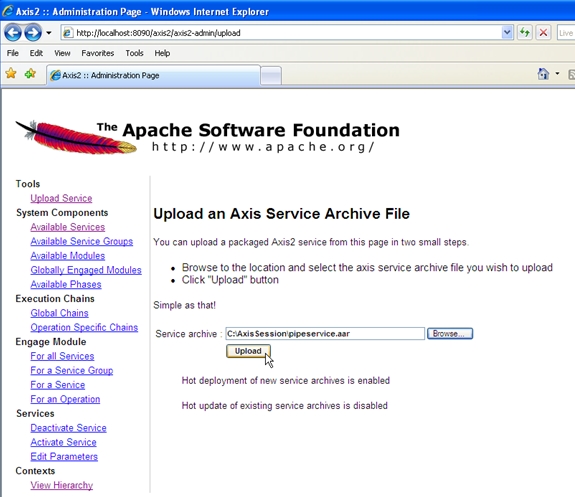 Axis2课程 命令行发布,java2wsdl,wsdl2java