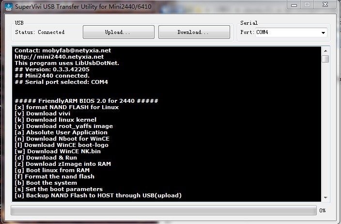 SEC S3C2410X Test B/D 驱动装配