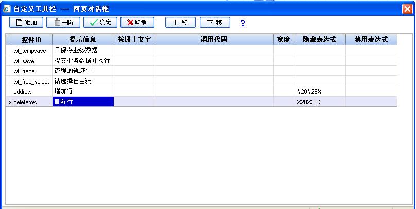 工作流集成表单的进程