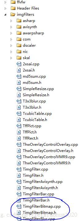 ffdshow 源代码分析 四: 位图覆盖滤镜(滤镜部分Filter)