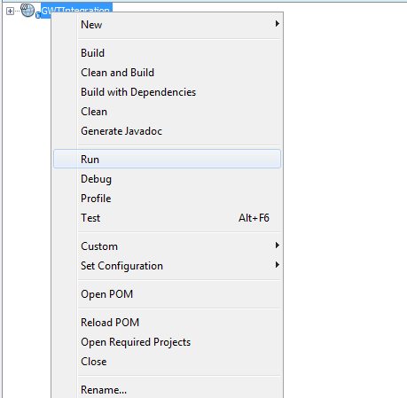 GWT开发 - 开发环境筹建 Maven+NetBeans+Tomcat