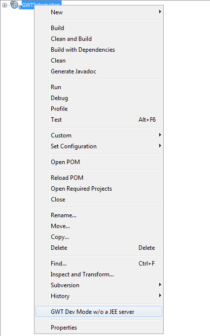 GWT开发 - 开发环境筹建 Maven+NetBeans+Tomcat