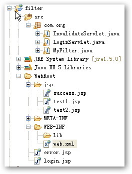 Filter过滤器兑现权限控制