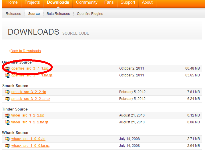 最详细的openfire3.7.1 插件开发环境筹建