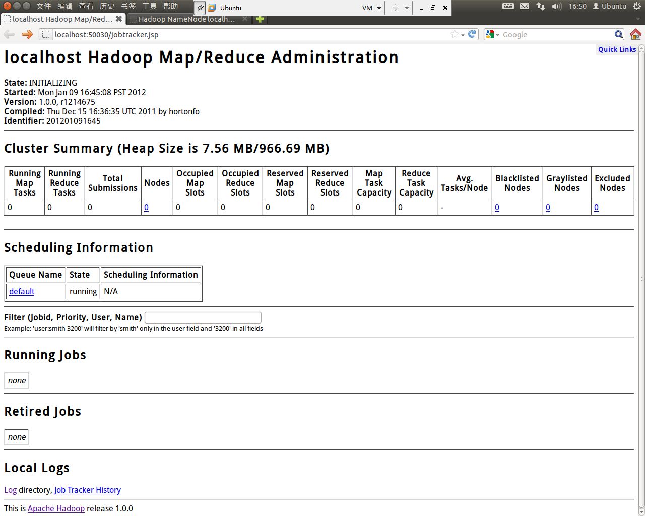 hadoop1.0.1װ