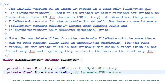 关于lucene跟hadoop的整合研究(一)