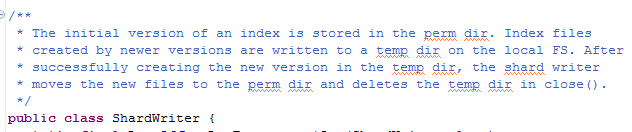 关于lucene跟hadoop的整合研究(一)
