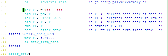 u-boot2010.03 移植篇(二)-修改start.S,支持nand启动
