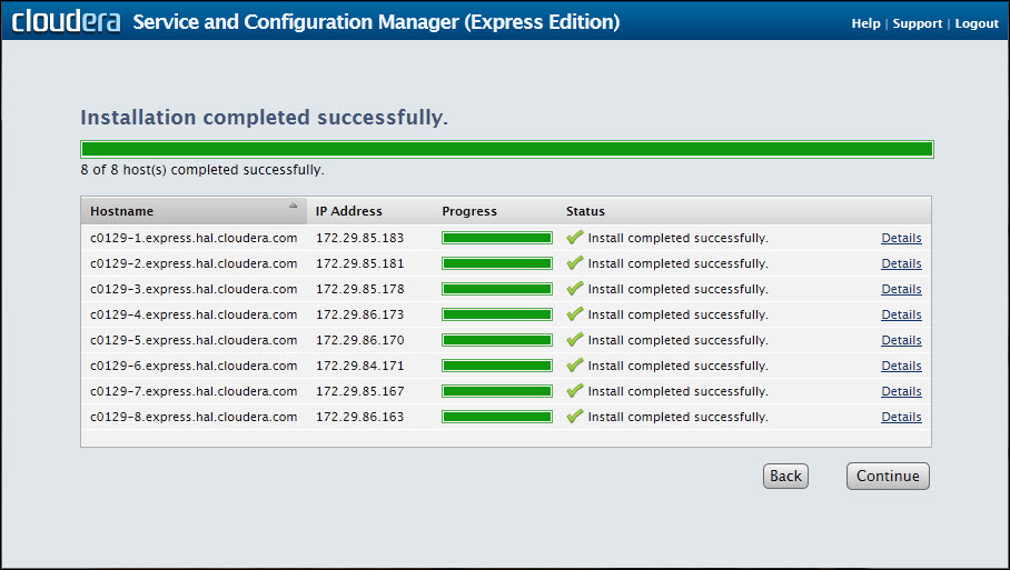 原创抢鲜课程:快用Cloudera SCM Express管理你的hadoop集群吧