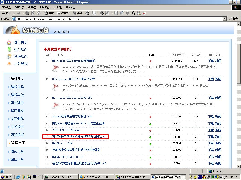 用“DB查询分析器”的对象浏览器回展现数据库的数据字典