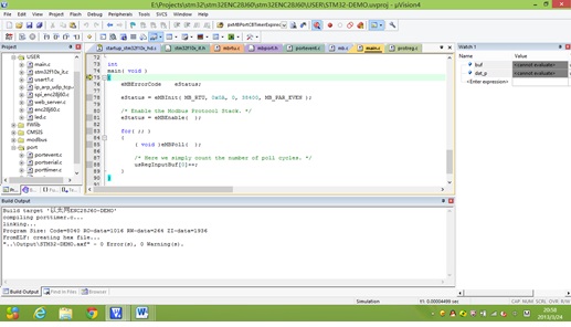 Freemodbus RTUstm32ϵԷ