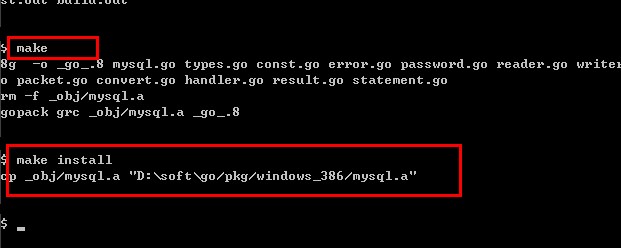 windows 装配Go 环境 搭建Mysql数据库连接