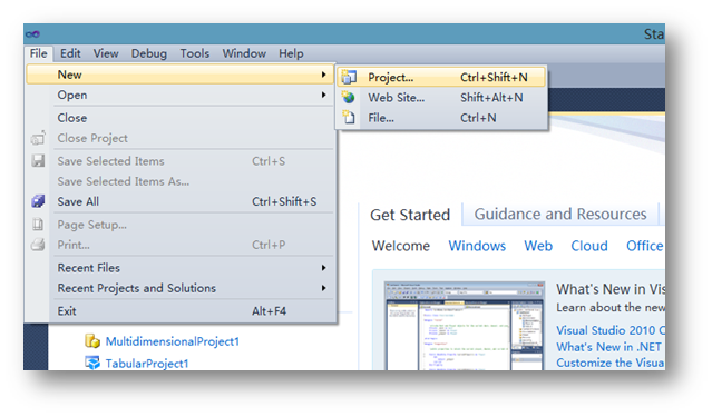 运用分析服务多维模式建立简单的分析模型