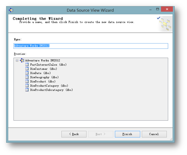 运用分析服务多维模式建立简单的分析模型