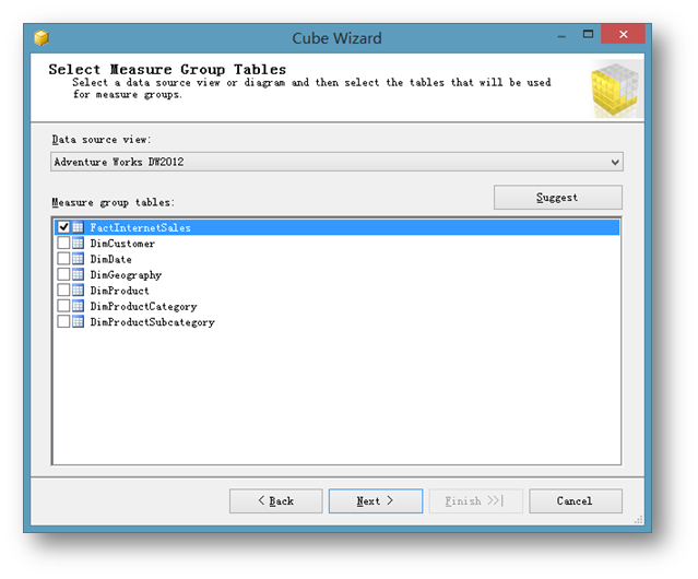运用分析服务多维模式建立简单的分析模型