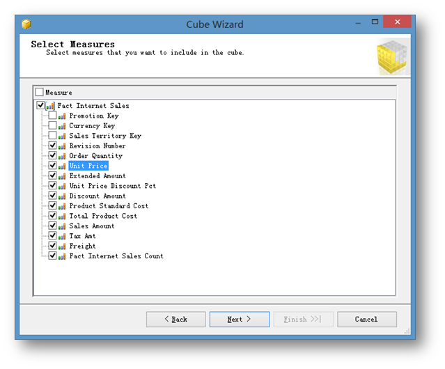运用分析服务多维模式建立简单的分析模型