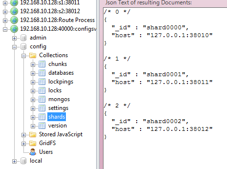 MongoDB ƬSharding ᰸  chunks  Ƭ