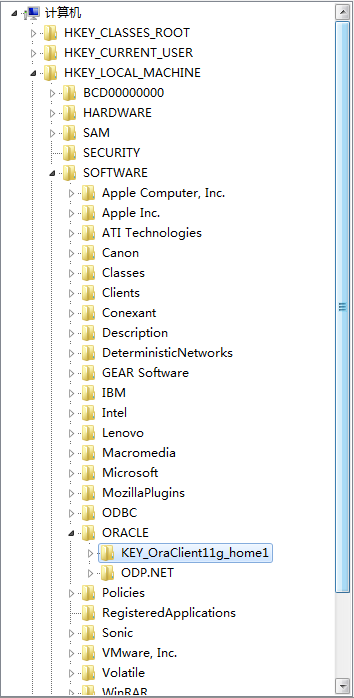Win7 64位ORACLE 取数目字乱码的解决