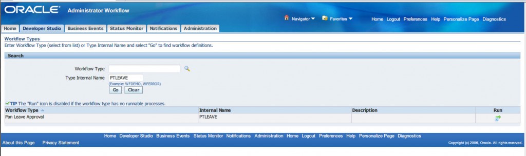 Oracle Workflow Demo (һ) - һ򵥵빤
