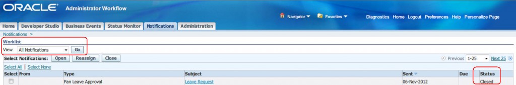 Oracle Workflow Demo (һ) - һ򵥵빤
