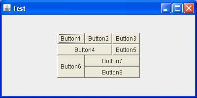Swing格局之GridBagLayout