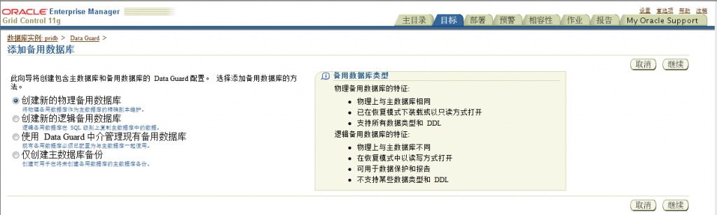 Oracle Grid control 11gActive DataGuard 11gװ䲿𣨶