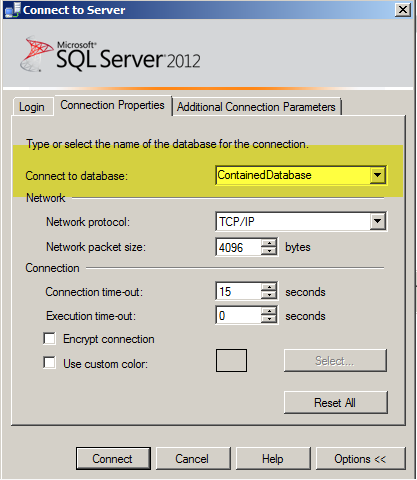 初探SQL Server 2012 包孕数据库