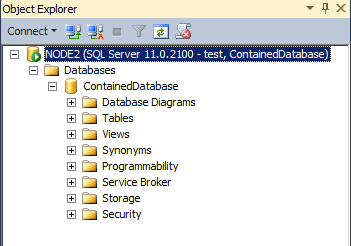 初探SQL Server 2012 包孕数据库