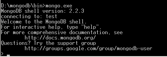 Windowƽ̨װMongoDB