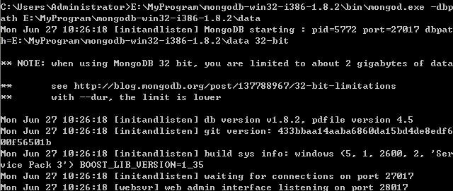 WindowsMongoDBͼ򵥲ת