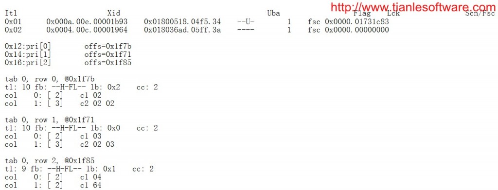 Oracle Core 学习札记二 - Transactions 和 Consistency 说明