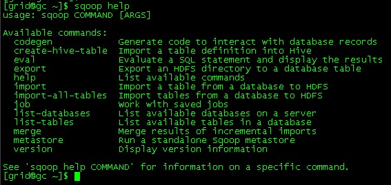 hadoop学习之-Sqoop与关数据库(mysql)其间导入实践