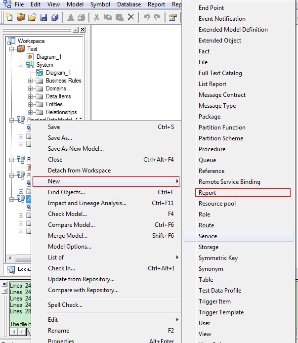 PowerDesigner 15.1生成数据库表格文件
