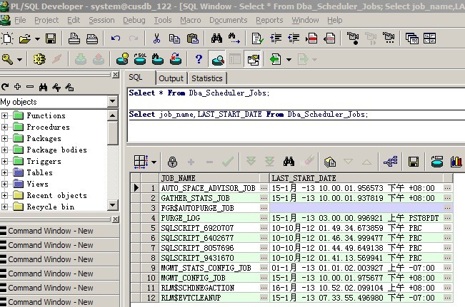 解决ORA-01882: 未找届时区区域 %s