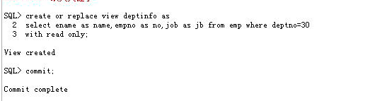 oracle中视图、序列、以及容易分页的事例