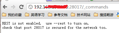 REST is not enabled.  use -rest to turn on