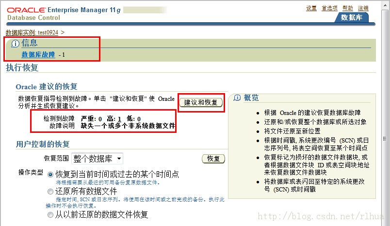 Oracle DB ִݿظ