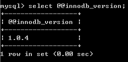 mysqlôװinnodb plugin