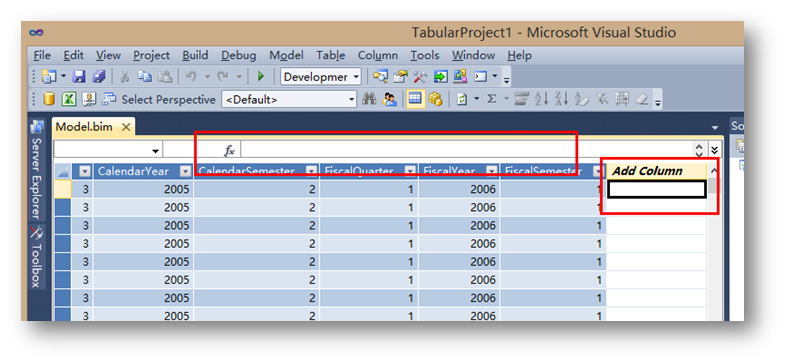 应用SQL Server Analysis Services Tabular Model建立分析模型
