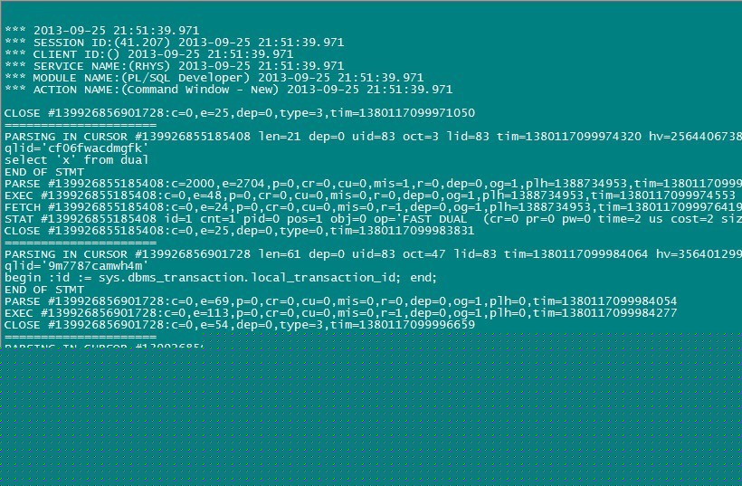 oracleôÿͻsqlִмƻԱŻsql