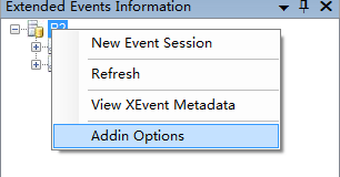 SQL Server 2008 Extended Events SSMS AddinɹXEvents