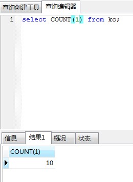 select 一 from . sql语句中的1代表什么意思
