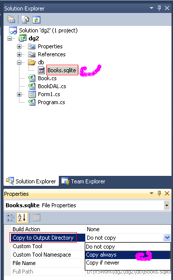 用 C# 访问 SQLite 入门(一)