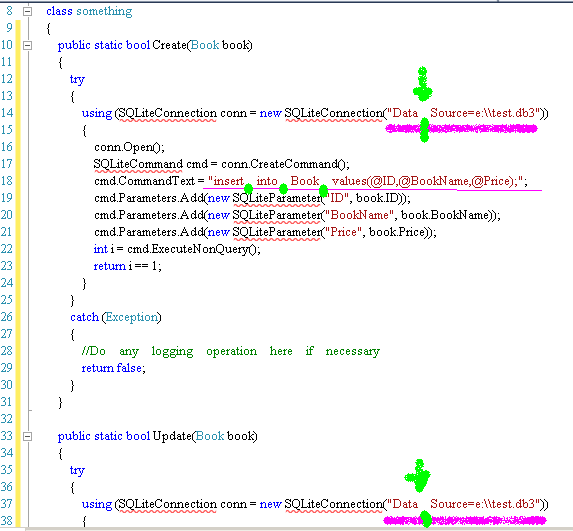 用 C# 访问 SQLite 入门(一)