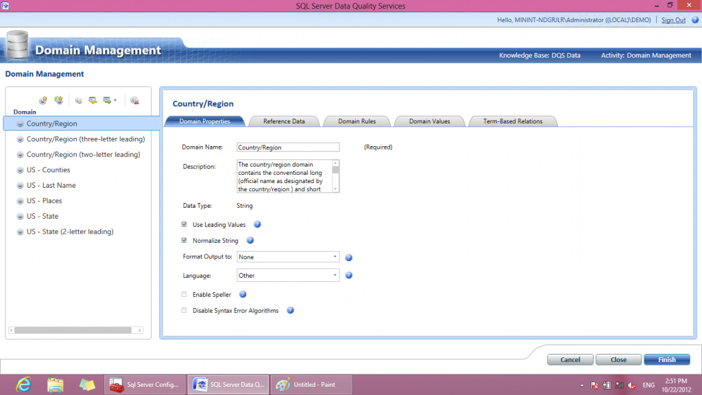 SQL Server 2012 Ʒʷʵս飨Data Quality Services