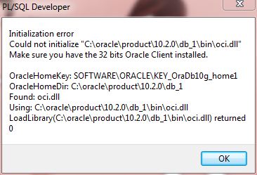 win7 x64 װoracle10g x64  PL/SQL Developer 8.02