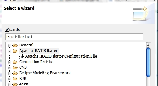 ibator eclipse Զsqlͼ