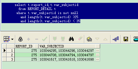 ��һ��sql�����е��ֶΰ��̶��ָ����Ϸֿ���