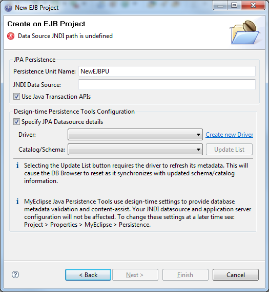 OpenEJB + Tomcat + MyEclipse + MySQLչEJB 3.0