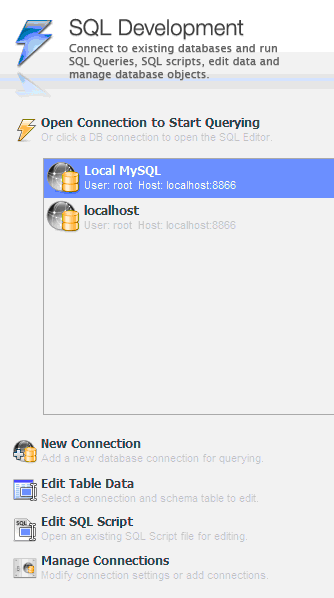 MySql可视化工具MySQL Workbench施用教程